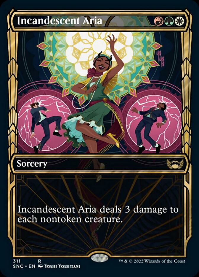Incandescent Aria (Showcase Golden Age) [Streets of New Capenna] | Enigma On Main