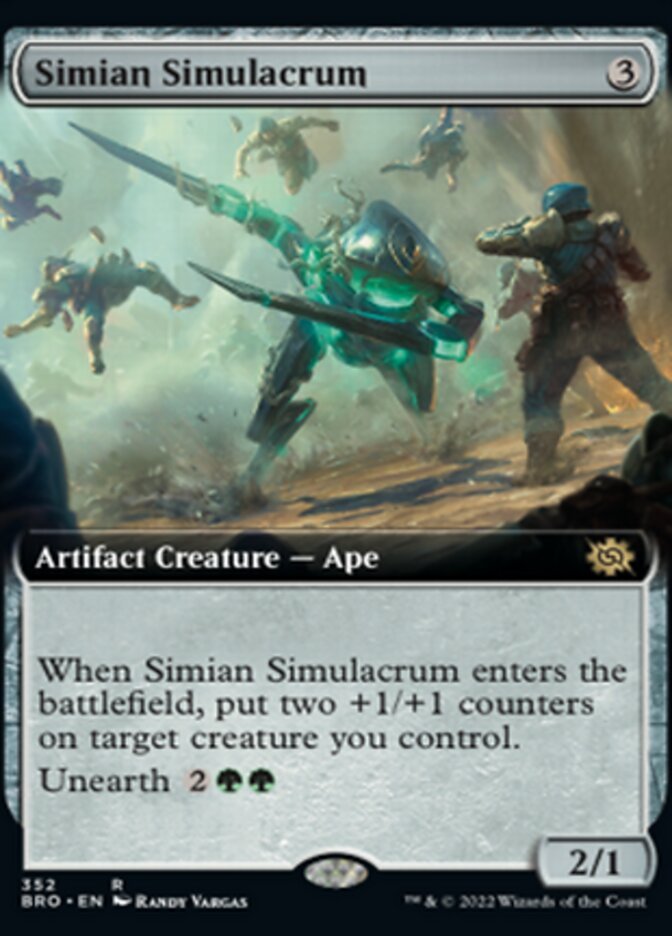 Simian Simulacrum (Extended Art) [The Brothers' War] | Enigma On Main