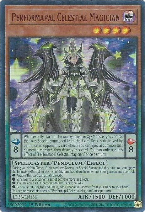 Performapal Celestial Magician (Red) [LDS3-EN130] Ultra Rare | Enigma On Main