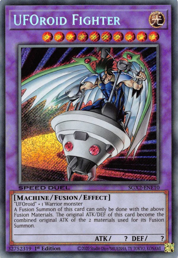 UFOroid Fighter [SGX2-ENE10] Secret Rare | Enigma On Main