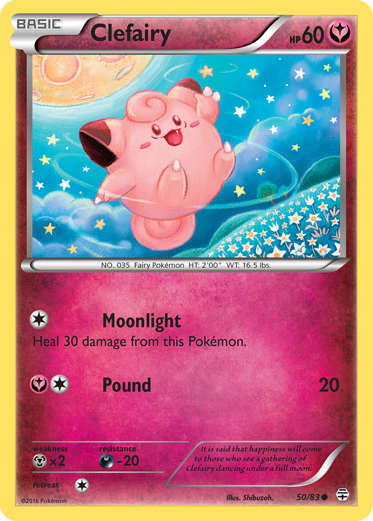 Clefairy (50/83) [XY: Generations] | Enigma On Main