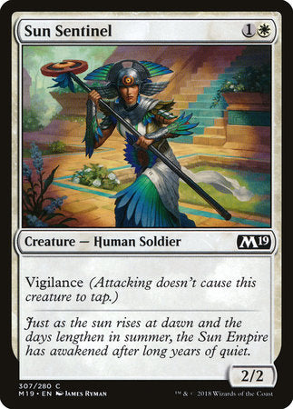 Sun Sentinel [Core Set 2019] | Enigma On Main