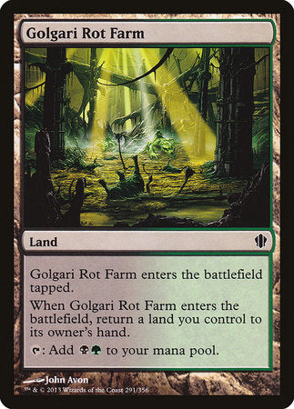 Golgari Rot Farm [Commander 2013] | Enigma On Main