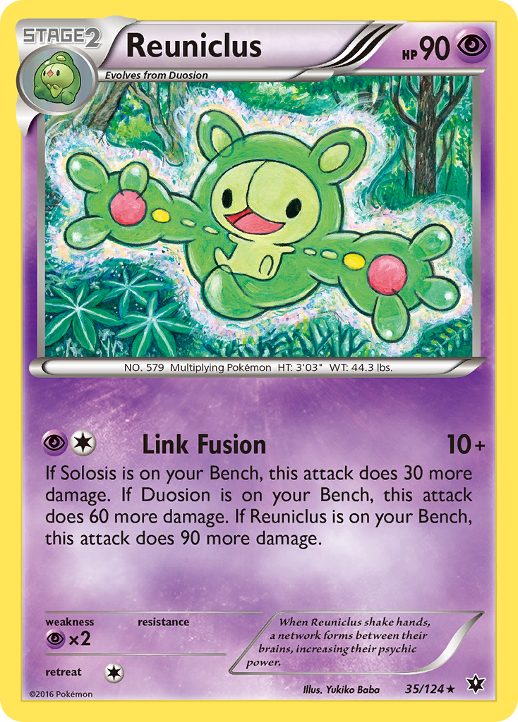 Reuniclus (35/124) [XY: Fates Collide] | Enigma On Main