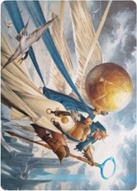 Linvala, Shield of Sea Gate Art Card [Zendikar Rising Art Series] | Enigma On Main