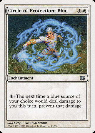 Circle of Protection: Blue [Eighth Edition] | Enigma On Main