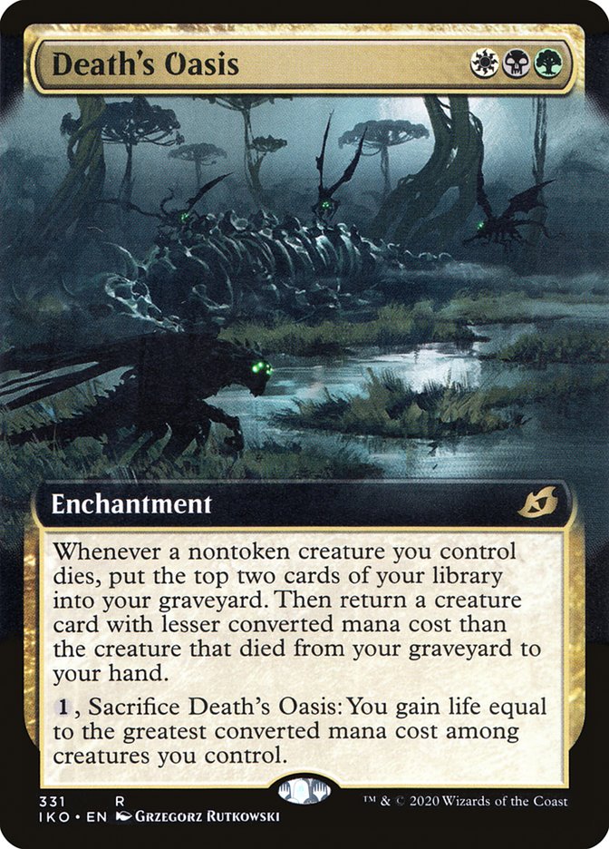 Death's Oasis (Extended Art) [Ikoria: Lair of Behemoths] | Enigma On Main