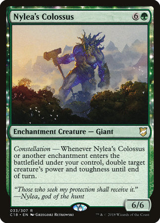 Nylea's Colossus [Commander 2018] | Enigma On Main
