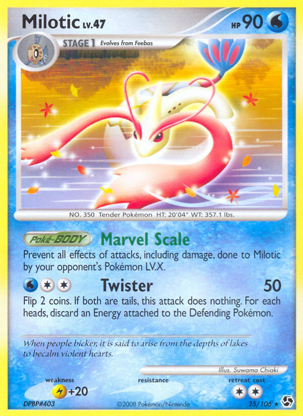 Milotic (25/106) [Diamond & Pearl: Great Encounters] | Enigma On Main