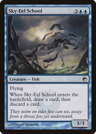 Sky-Eel School [Scars of Mirrodin] | Enigma On Main