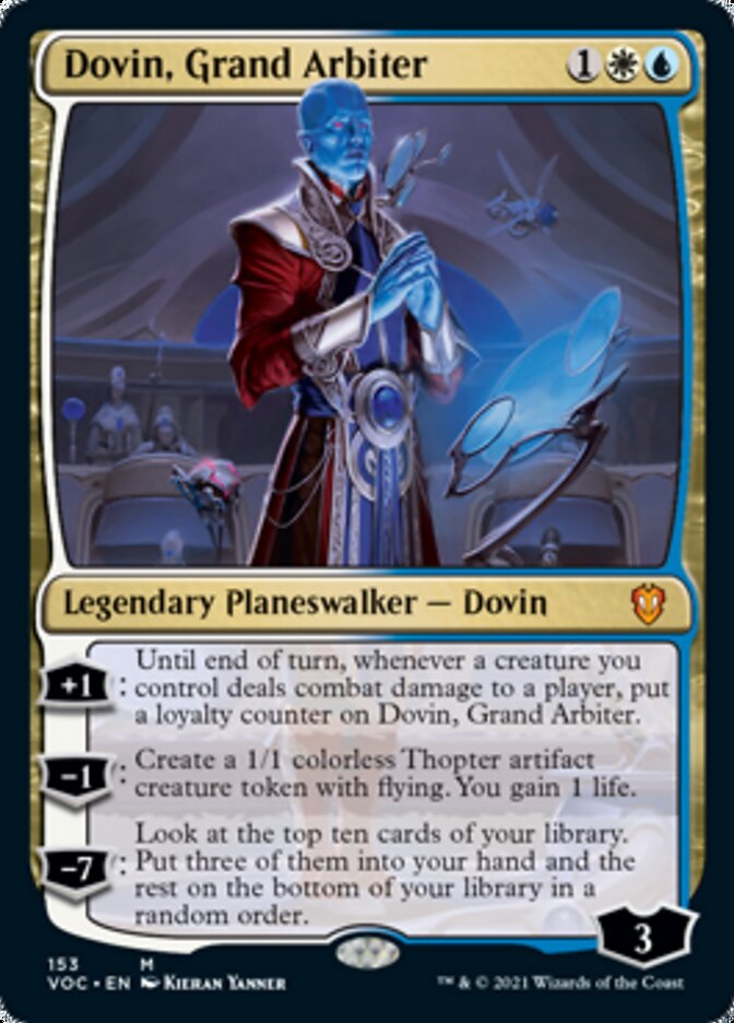 Dovin, Grand Arbiter [Innistrad: Crimson Vow Commander] | Enigma On Main