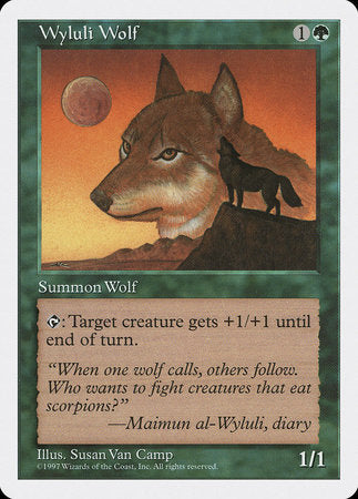 Wyluli Wolf [Fifth Edition] | Enigma On Main