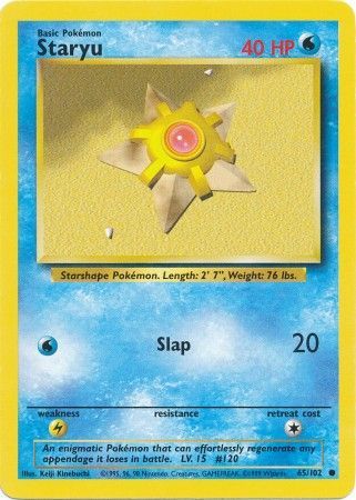 Staryu (65/102) [Base Set Unlimited] | Enigma On Main