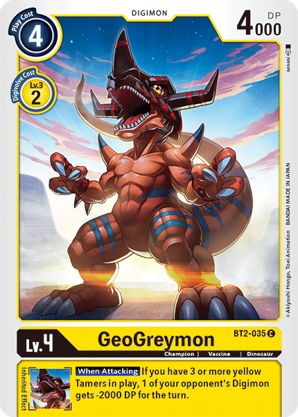 GeoGreymon [BT2-035] [Release Special Booster Ver.1.5] | Enigma On Main