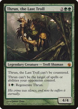 Thrun, the Last Troll [Mirrodin Besieged] | Enigma On Main