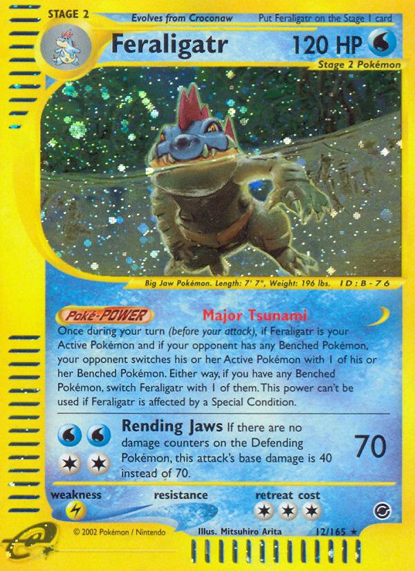 Feraligatr (12/165) [Expedition: Base Set] | Enigma On Main