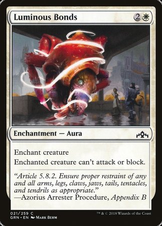 Luminous Bonds [Guilds of Ravnica] | Enigma On Main