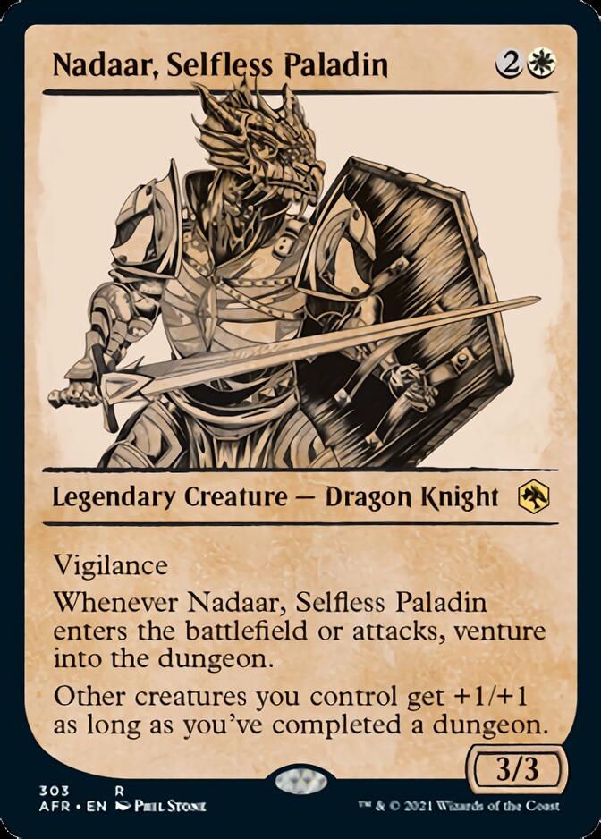 Nadaar, Selfless Paladin (Showcase) [Dungeons & Dragons: Adventures in the Forgotten Realms] | Enigma On Main