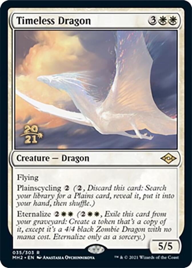 Timeless Dragon [Modern Horizons 2 Prerelease Promos] | Enigma On Main