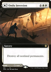 Ondu Inversion // Ondu Skyruins (Extended Art) [Zendikar Rising] | Enigma On Main