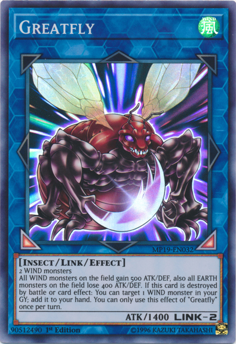 Greatfly [MP19-EN032] Super Rare | Enigma On Main