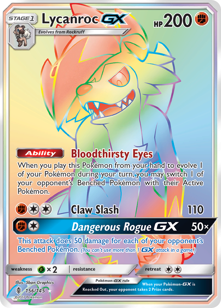 Lycanroc GX (156/145) [Sun & Moon: Guardians Rising] | Enigma On Main