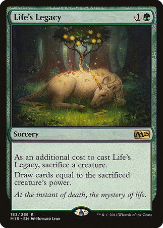 Life's Legacy [Magic 2015] | Enigma On Main