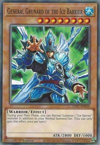 General Grunard of the Ice Barrier [SDFC-EN018] Common | Enigma On Main