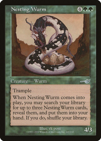 Nesting Wurm [Nemesis] | Enigma On Main
