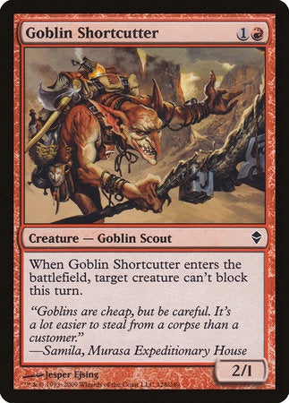 Goblin Shortcutter [Zendikar] | Enigma On Main