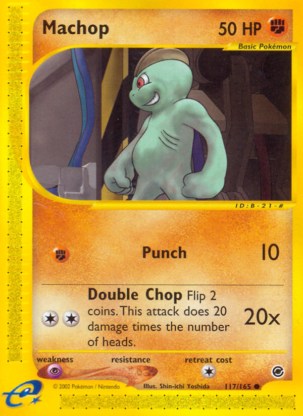 Machop (117/165) [Expedition: Base Set] | Enigma On Main