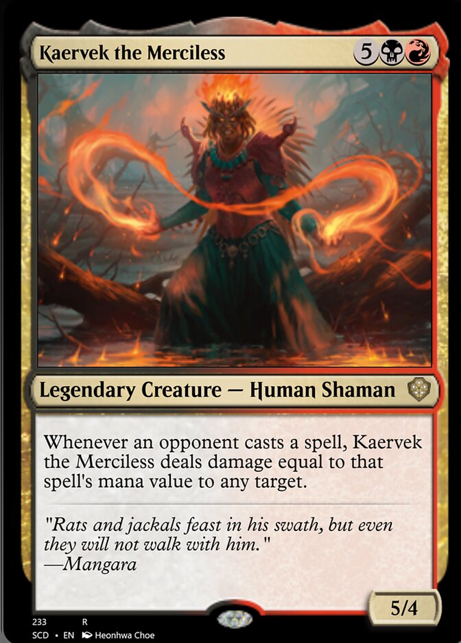 Kaervek the Merciless [Starter Commander Decks] | Enigma On Main