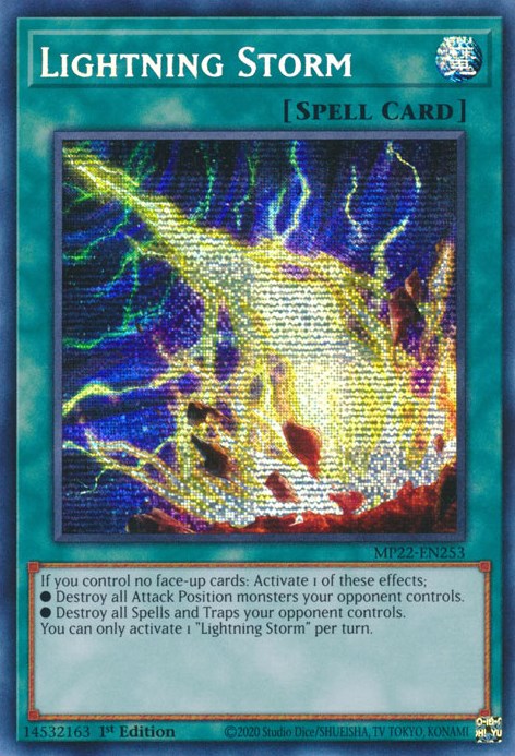 Lightning Storm [MP22-EN253] Prismatic Secret Rare | Enigma On Main