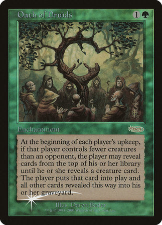 Oath of Druids [Judge Gift Cards 2001] | Enigma On Main