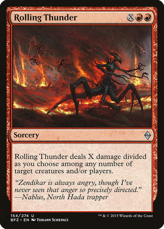 Rolling Thunder [Battle for Zendikar] | Enigma On Main