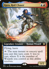 Kaza, Roil Chaser (Extended Art) [Zendikar Rising] | Enigma On Main