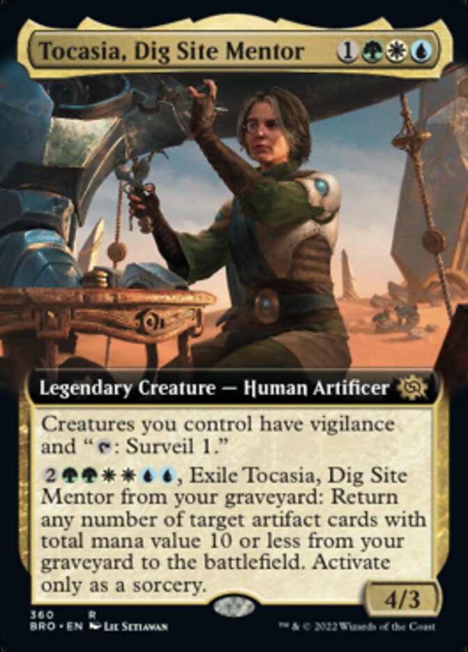 Tocasia, Dig Site Mentor (Extended Art) [The Brothers' War] | Enigma On Main