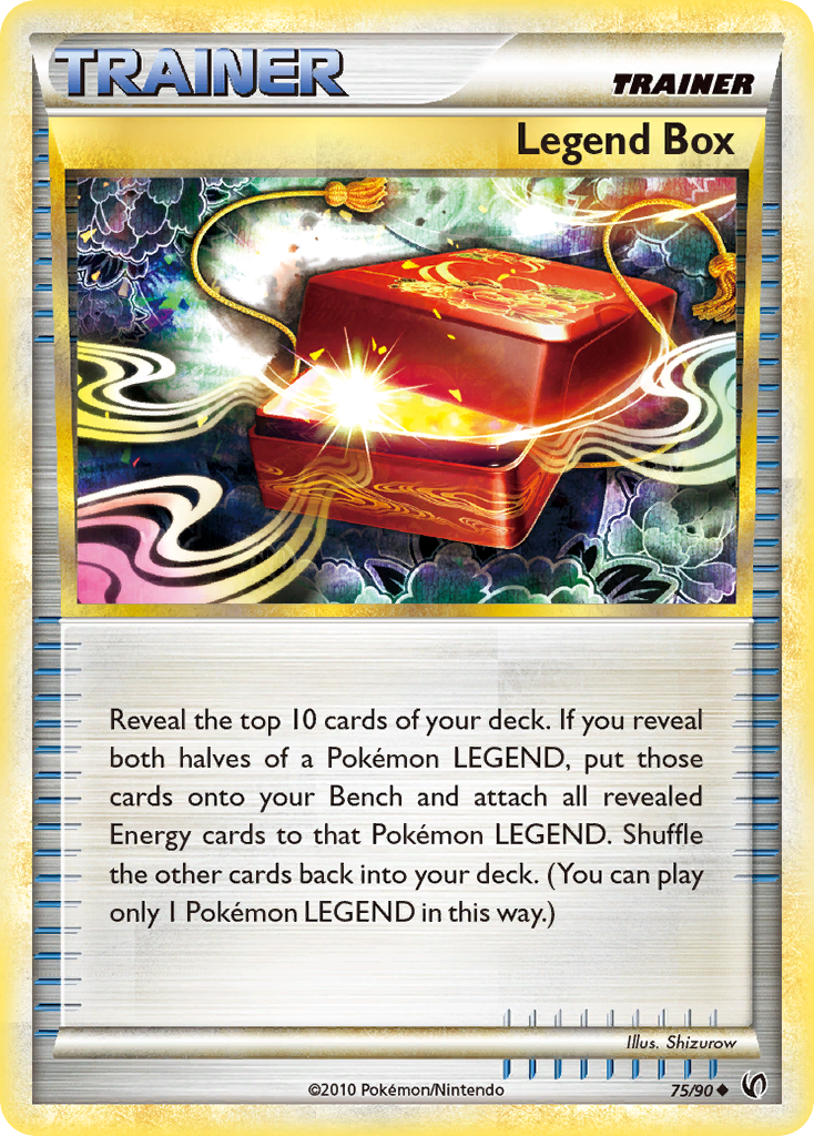 Legend Box (75/90) [HeartGold & SoulSilver: Undaunted] | Enigma On Main