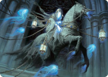 Patrician Geist Art Card [Innistrad: Midnight Hunt Art Series] | Enigma On Main