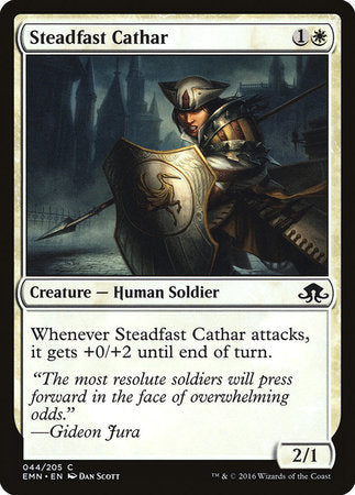 Steadfast Cathar [Eldritch Moon] | Enigma On Main