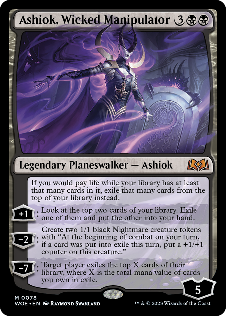 Ashiok, Wicked Manipulator [Wilds of Eldraine] | Enigma On Main