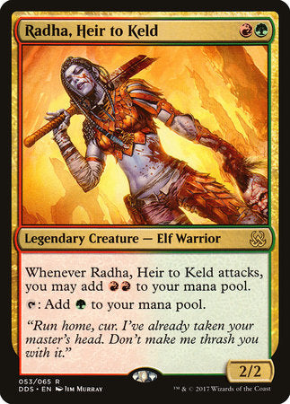 Radha, Heir to Keld [Duel Decks: Mind vs. Might] | Enigma On Main