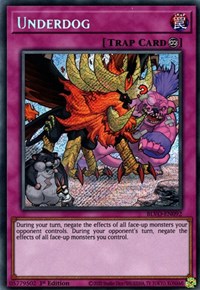 Underdog [BLVO-EN092] Secret Rare | Enigma On Main