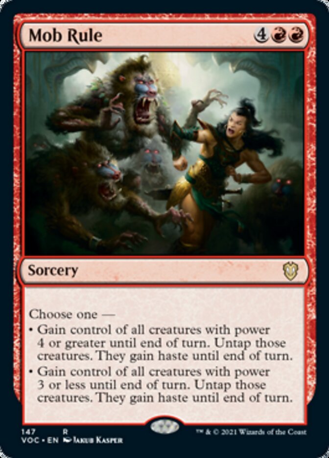 Mob Rule [Innistrad: Crimson Vow Commander] | Enigma On Main