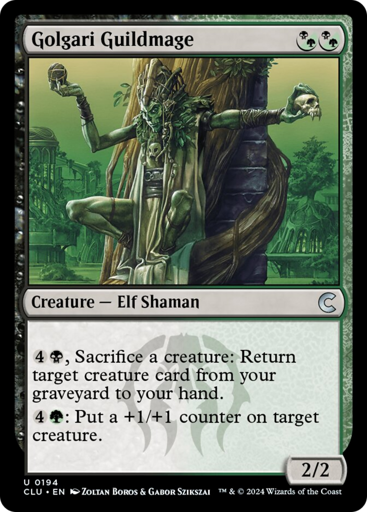 Golgari Guildmage [Ravnica: Clue Edition] | Enigma On Main