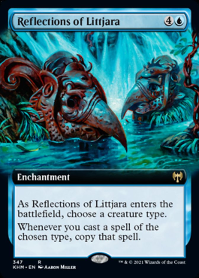 Reflections of Littjara (Extended Art) [Kaldheim] | Enigma On Main