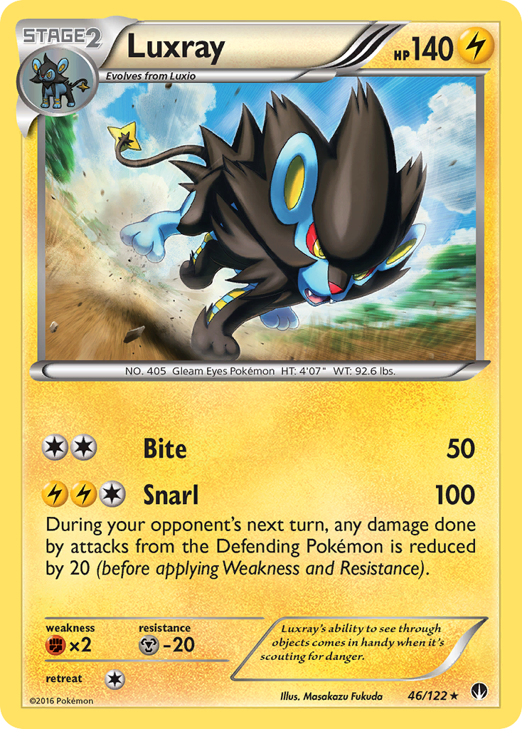 Luxray (46/122) [XY: BREAKpoint] | Enigma On Main