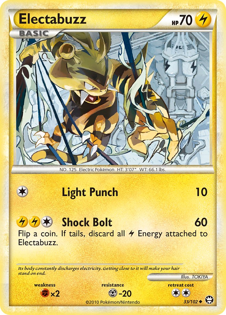 Electabuzz (33/102) [HeartGold & SoulSilver: Triumphant] | Enigma On Main