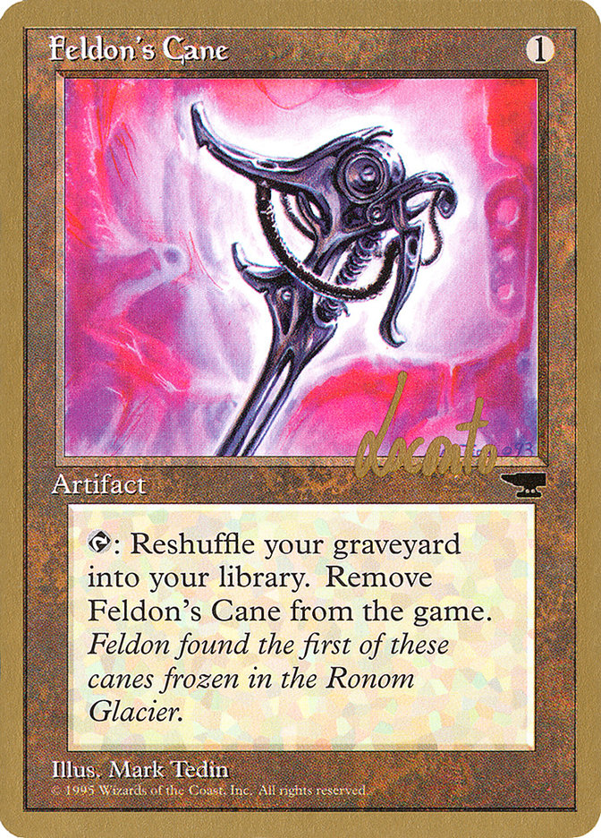 Feldon's Cane (Michael Loconto) [Pro Tour Collector Set] | Enigma On Main