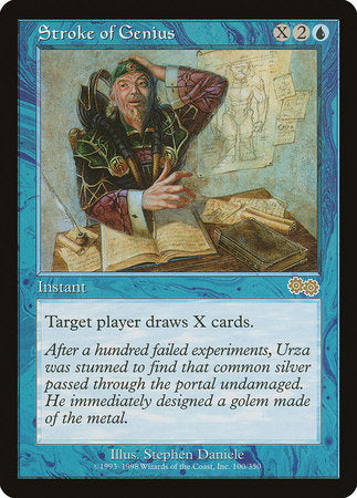 Stroke of Genius [Urza's Saga] | Enigma On Main